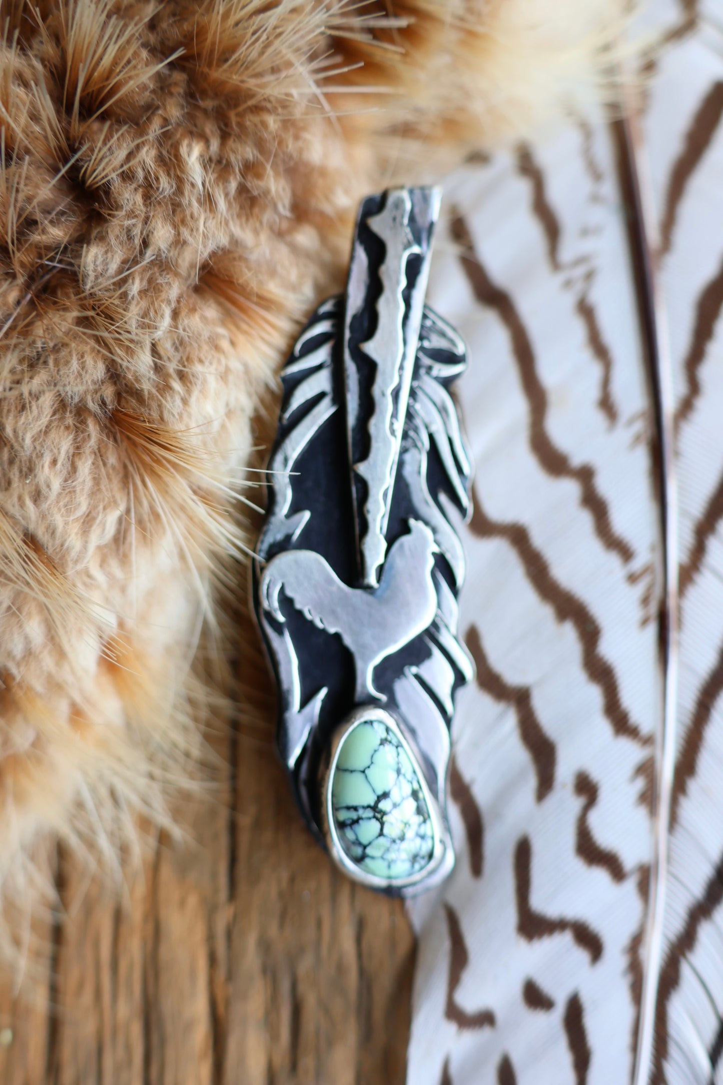 Feather • Colina Verde Pendant