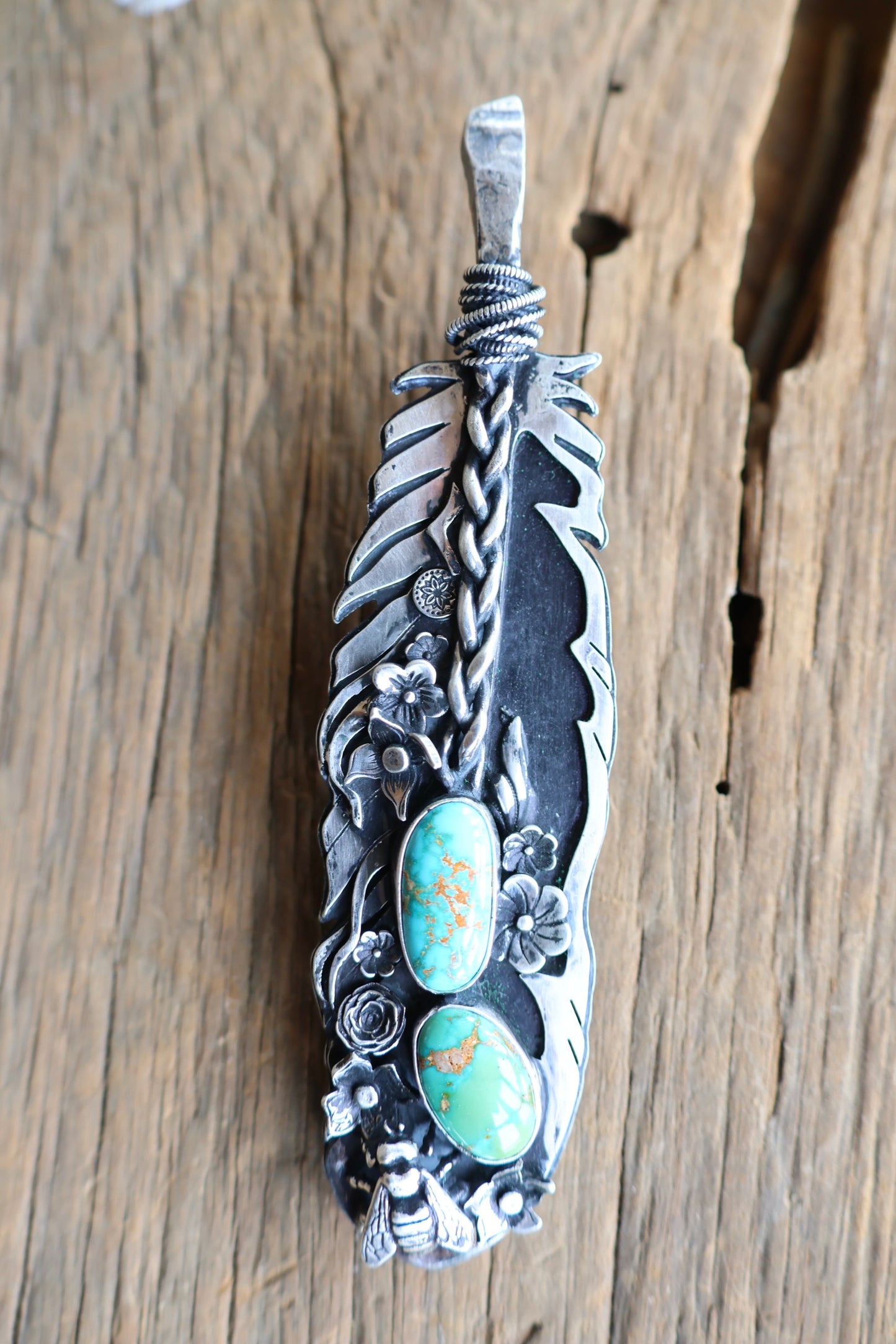Feather • Royston and Kings Manassa Pendant