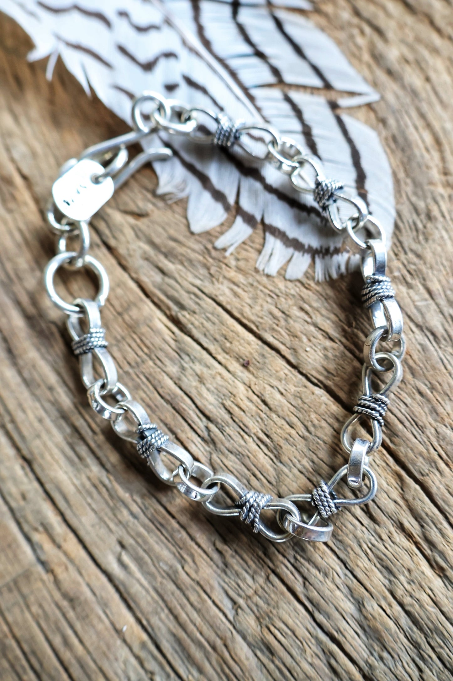 Hand made chain Bracelet
