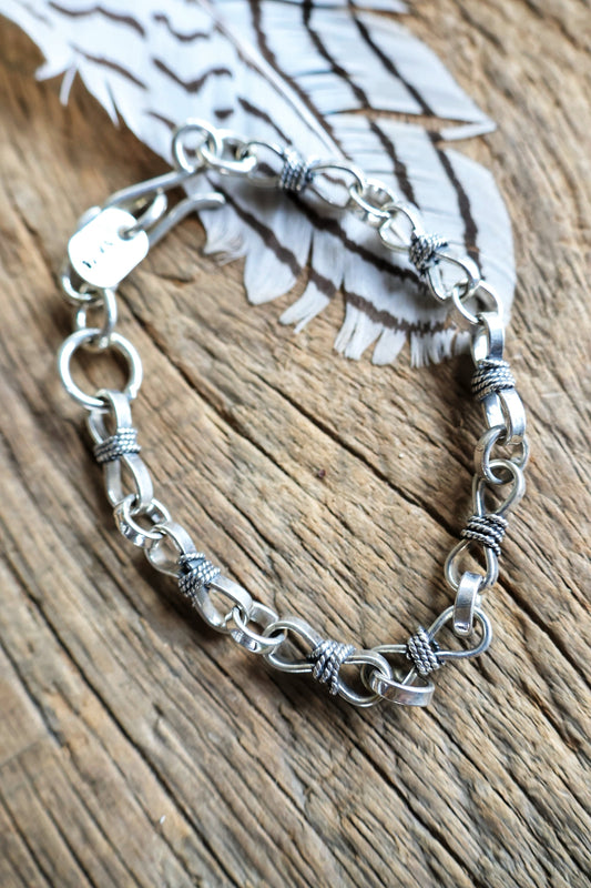 Hand made chain Bracelet