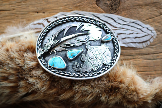 Barr Buckle • Turquoise mountain Turquoise