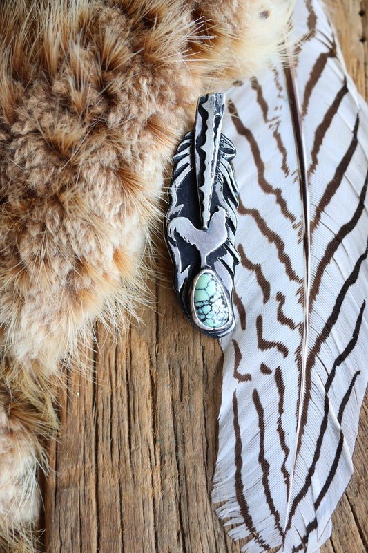 Feather • Colina Verde Pendant