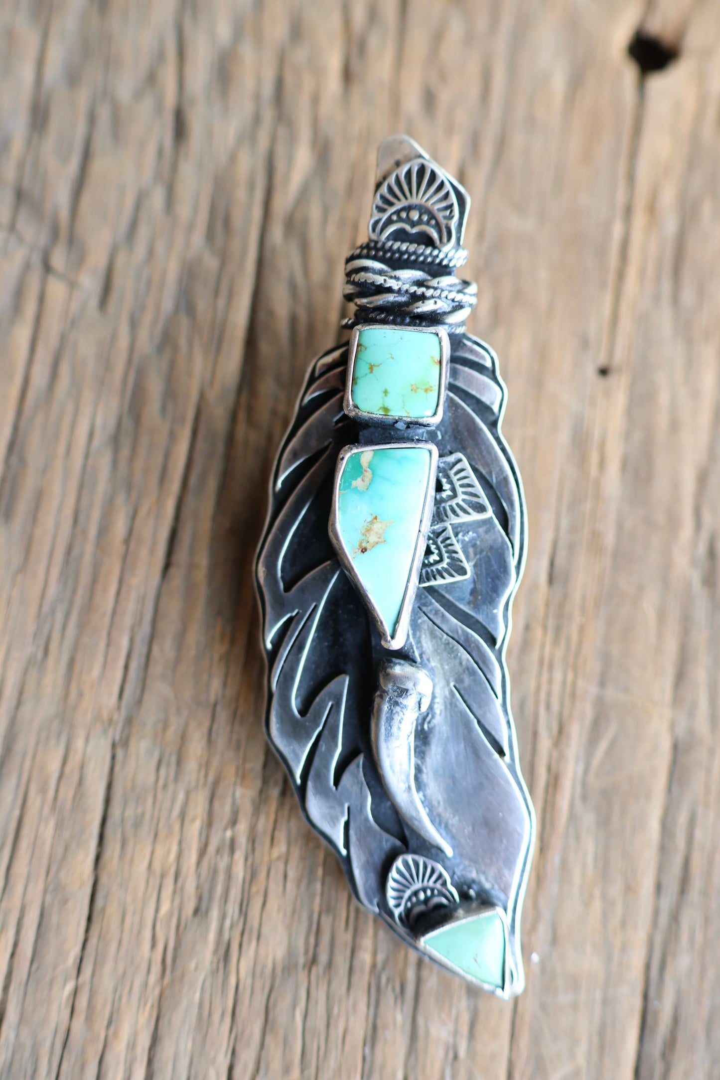 Feather • Royston Pendant