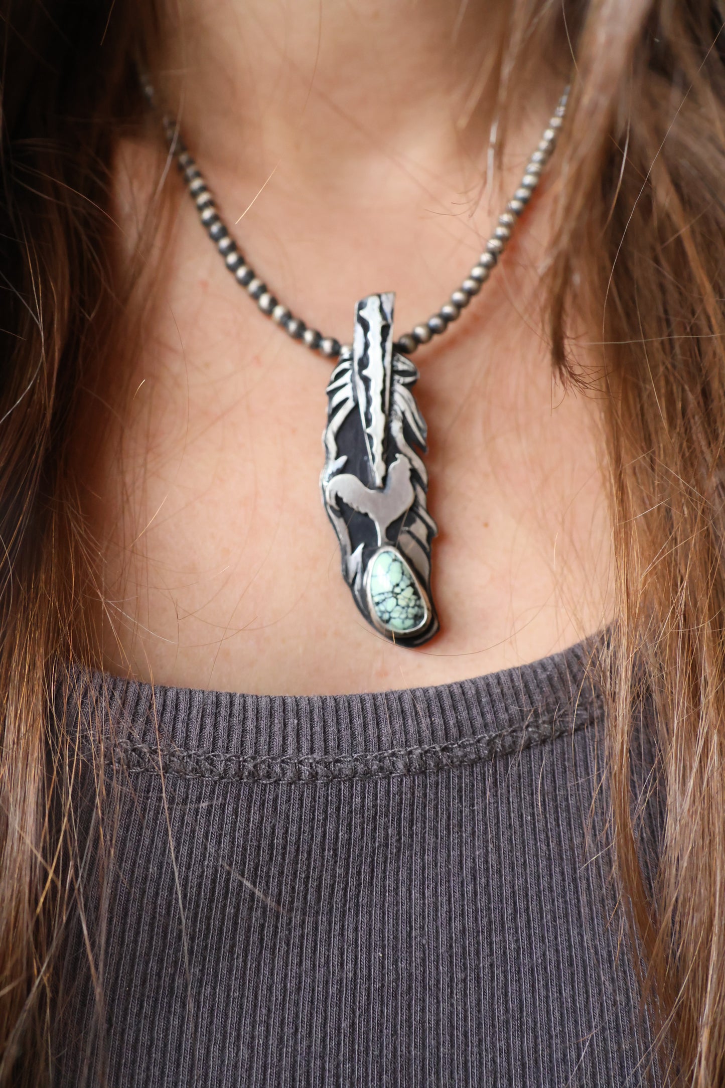 Feather • Colina Verde Pendant