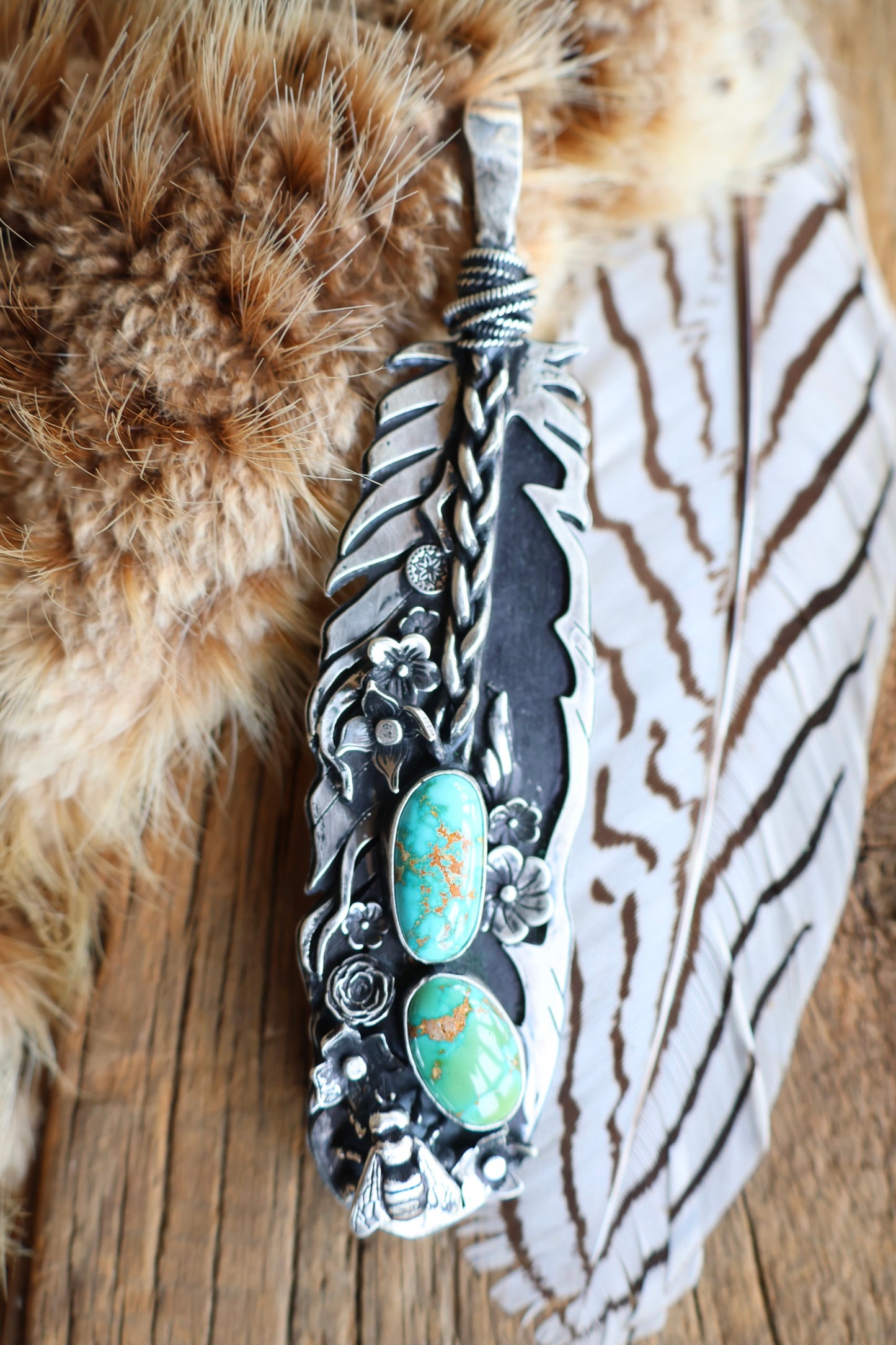 Feather • Royston and Kings Manassa Pendant