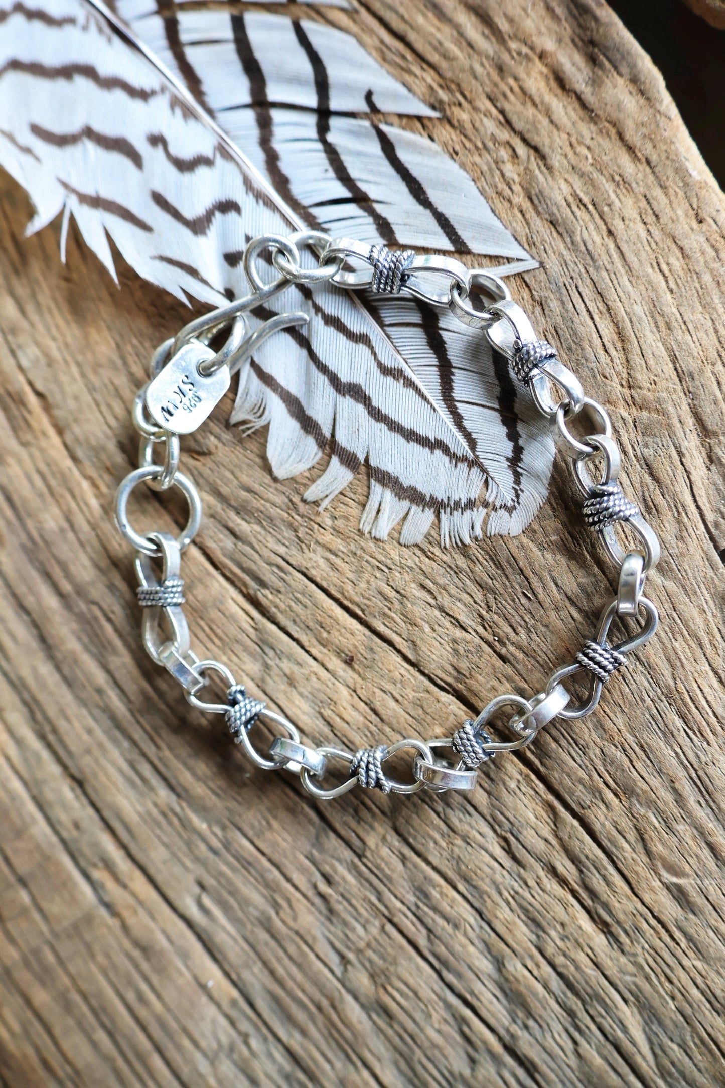 Hand made chain Bracelet