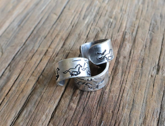 Horse ear cuff
