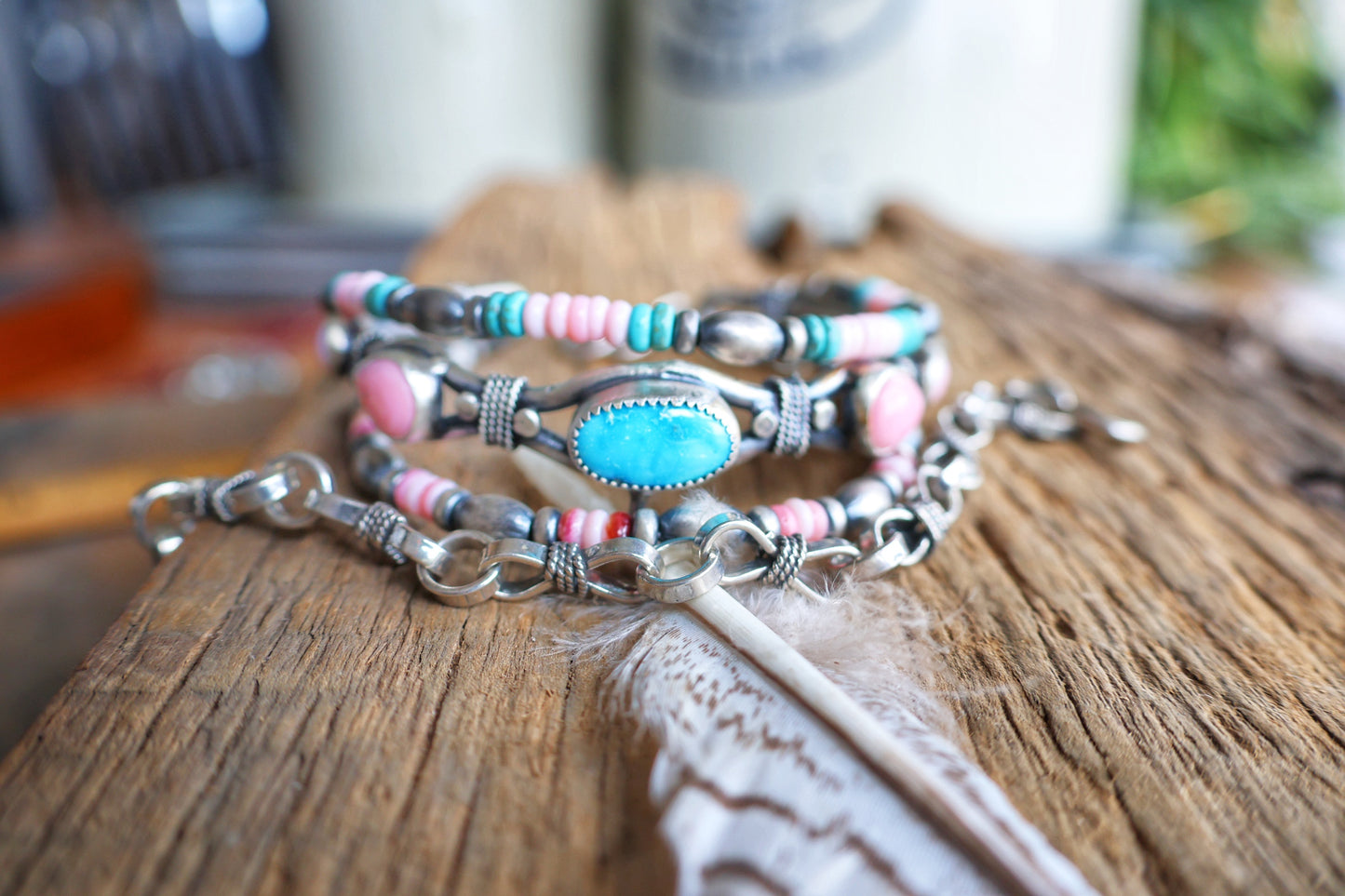 Hand made chain Bracelet