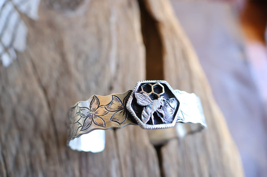 Honey Bee Cuff