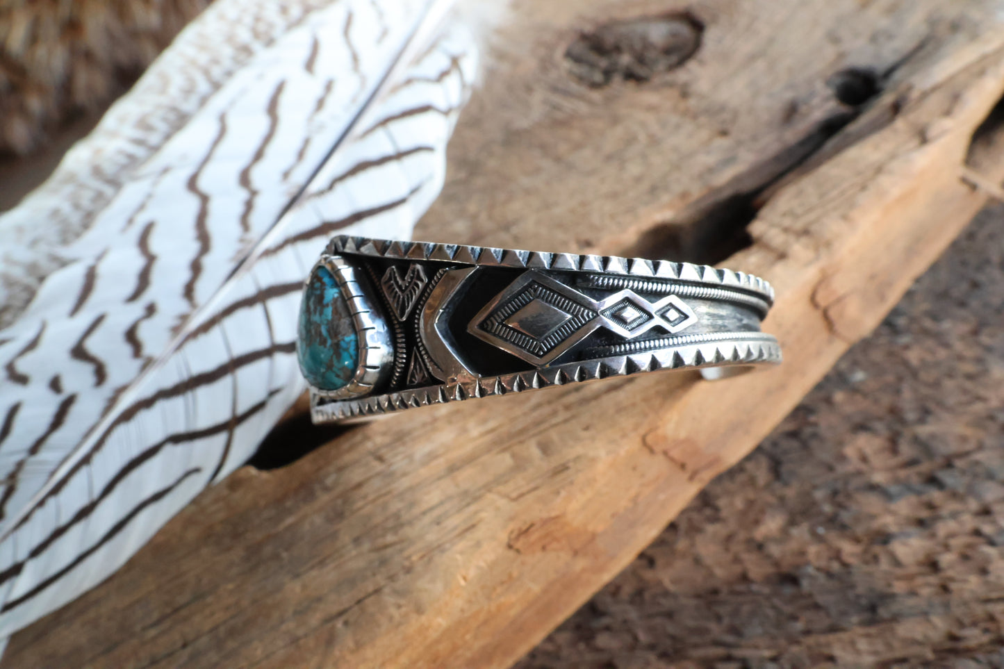 Apache Blue Turquoise Cuff