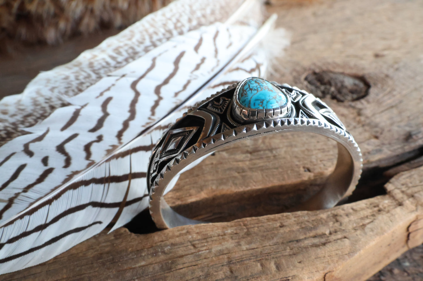 Apache Blue Turquoise Cuff