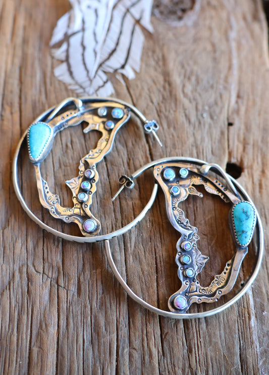 Butterfly hoops