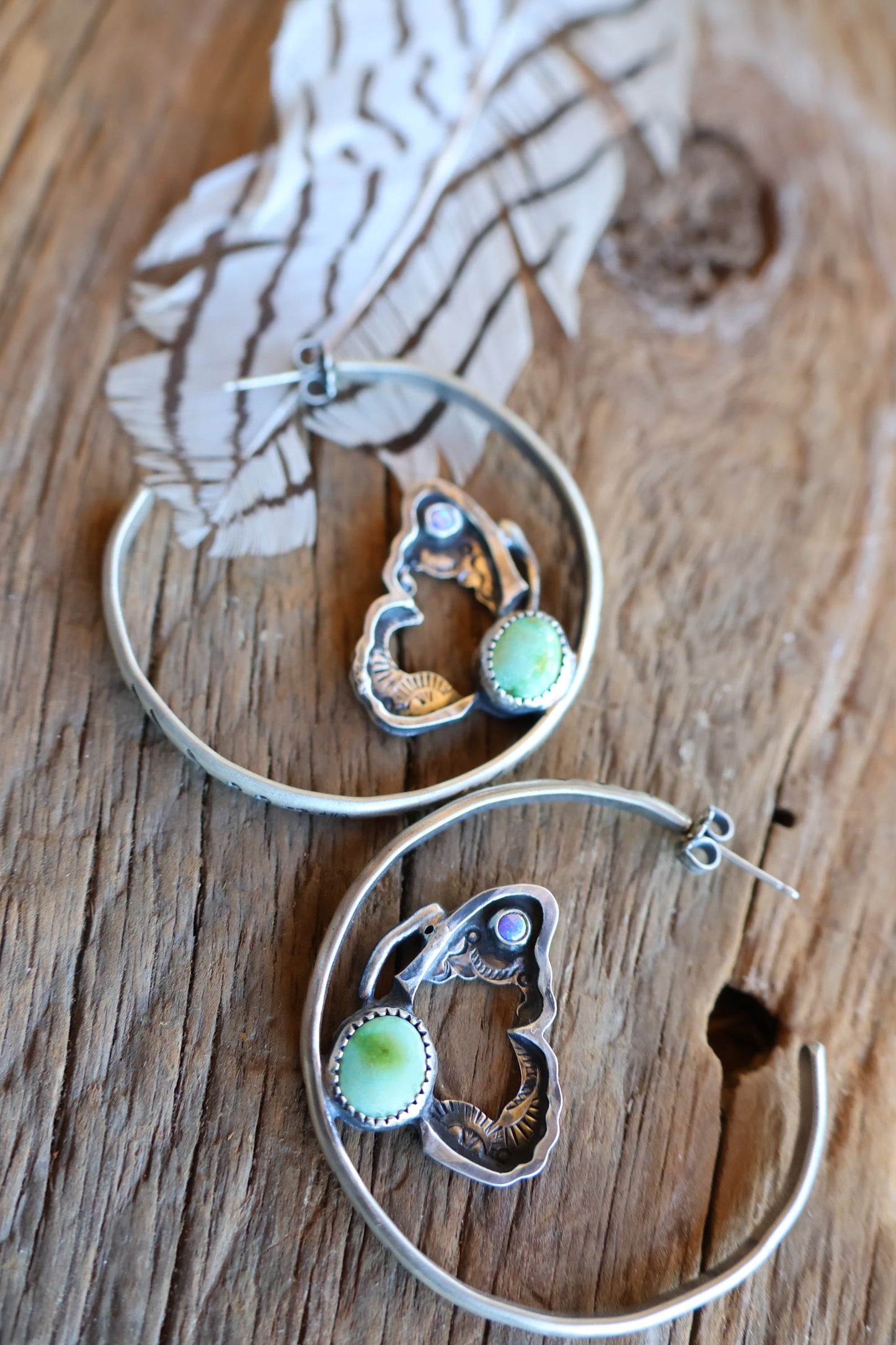 Butterfly hoops