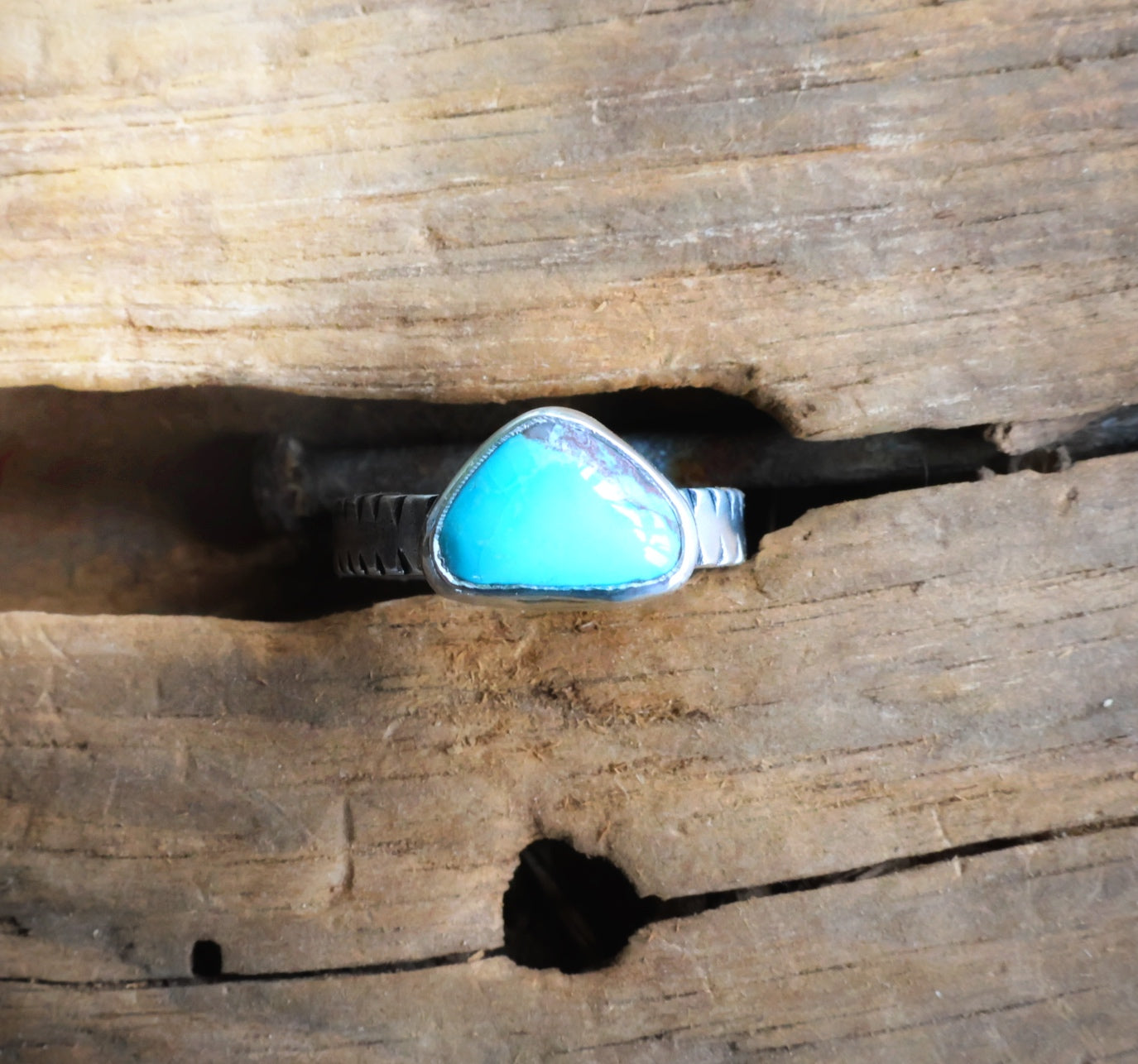 Bisbee turquoise ring Size 7.5