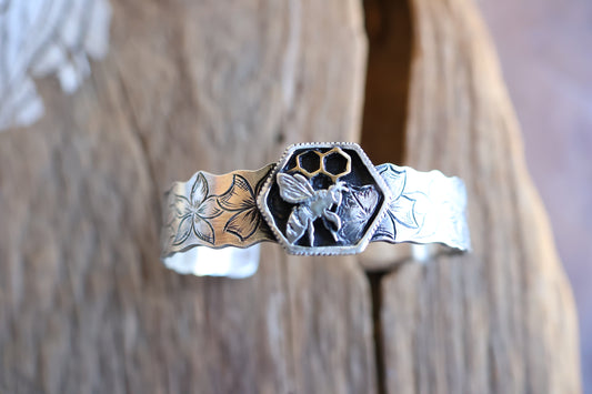 Honey Bee Cuff
