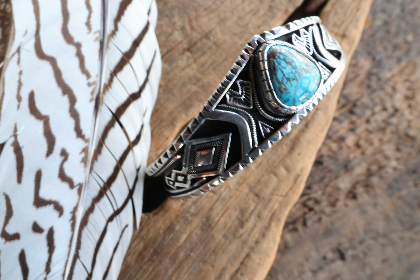 Apache Blue Turquoise Cuff