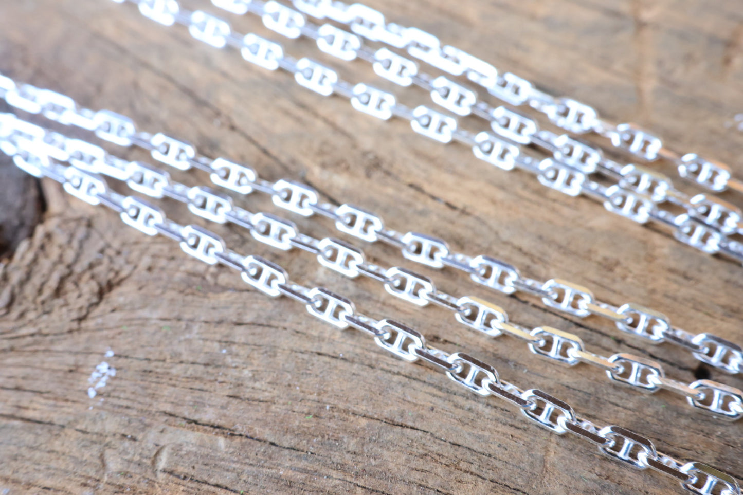 Anchor Chain sterling silver 24”