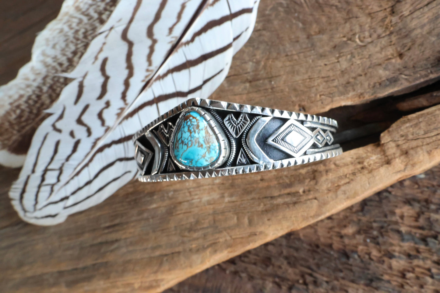 Apache Blue Turquoise Cuff