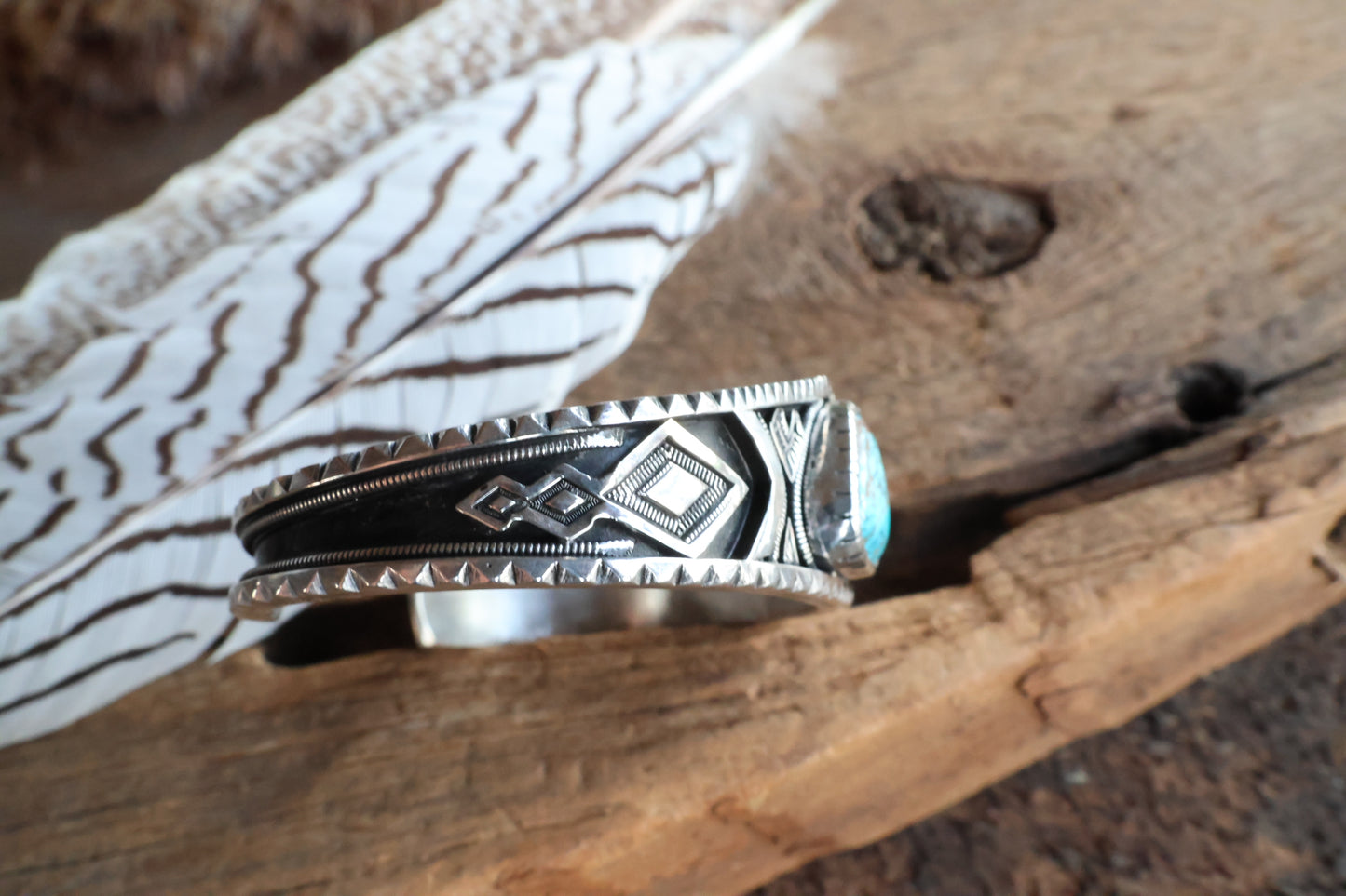 Apache Blue Turquoise Cuff